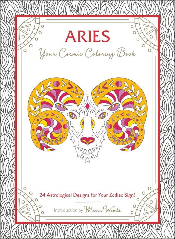 Astral Zodiac 48 Page Coloring Books - Choose Your Sign Brand New