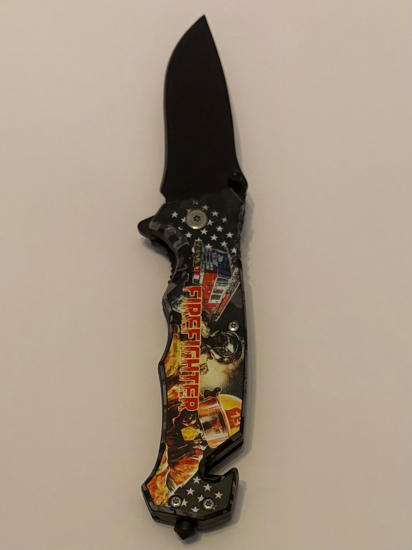 Swat Army Firefighter Navy Manual Pocket Knives- Brand New In Box Choose Theme
