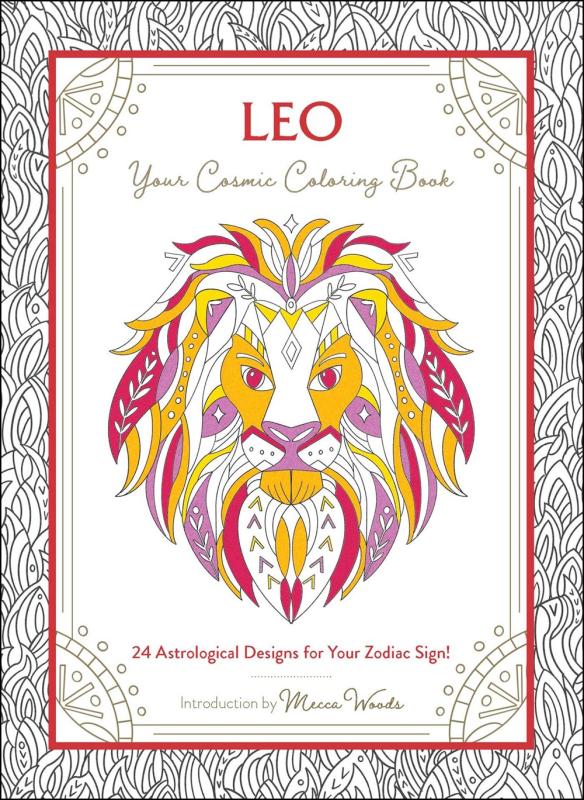 Astral Zodiac 48 Page Coloring Books - Choose Your Sign Brand New