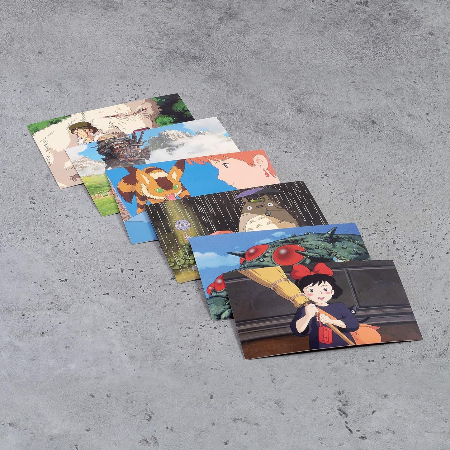 Studio Ghibli 100 Collectible Postcards: From the Feature Films (1984-2014) New