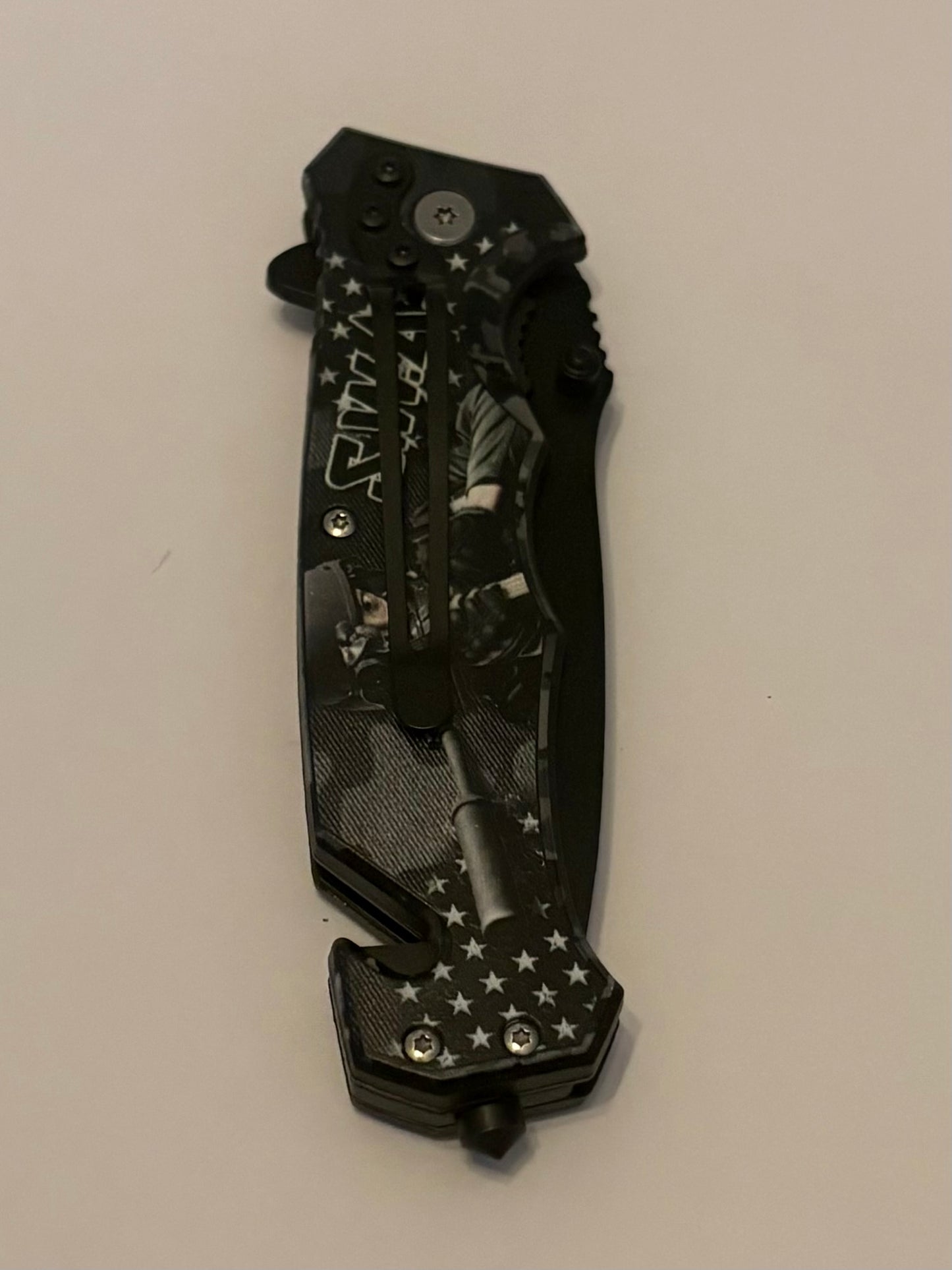 Swat Army Firefighter Navy Manual Pocket Knives- Brand New In Box Choose Theme