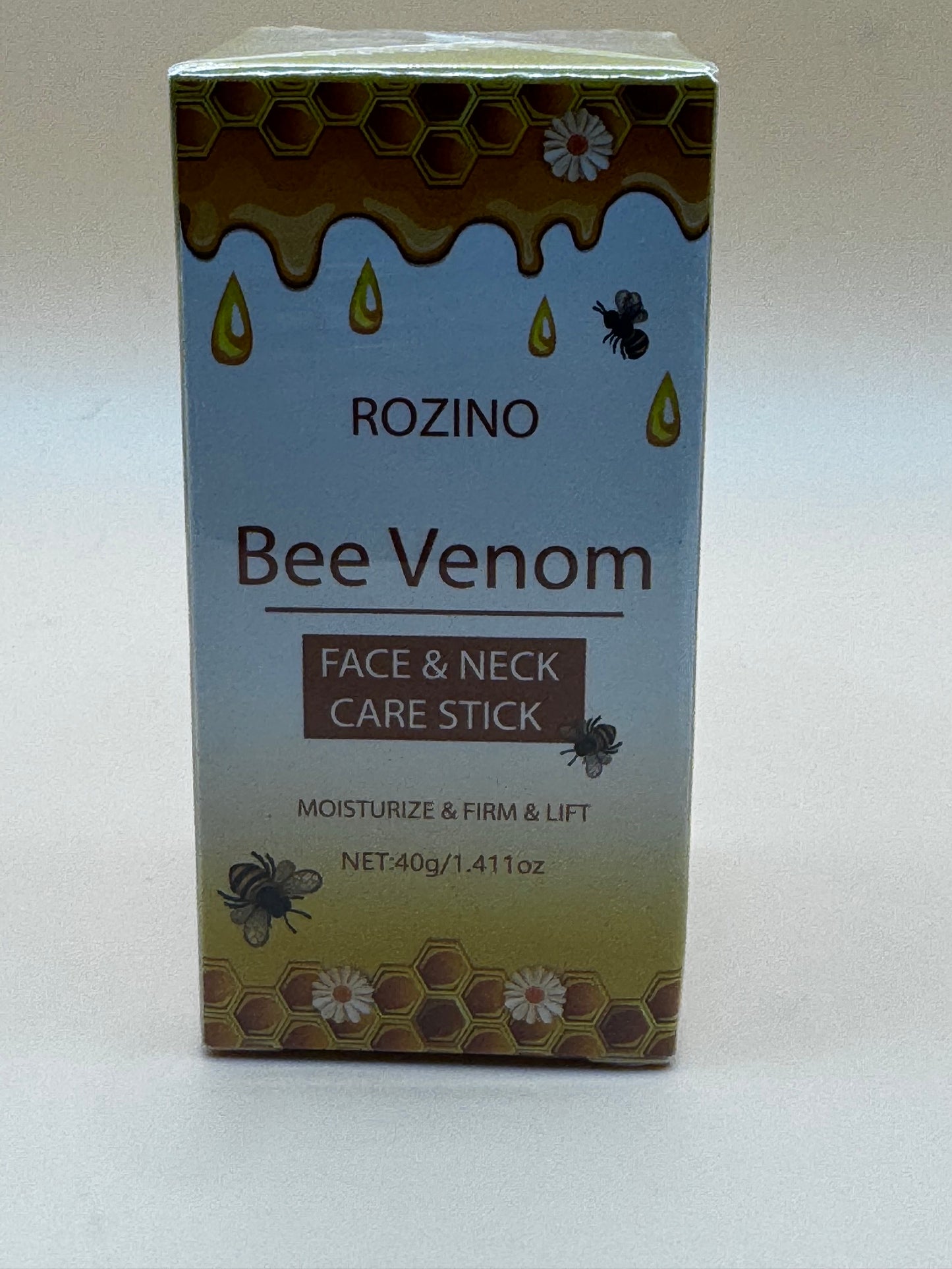 Rozino Bee Venom Face & Neck Care Stick Moisturize Firm & Lift 40g 1.411oz NEW