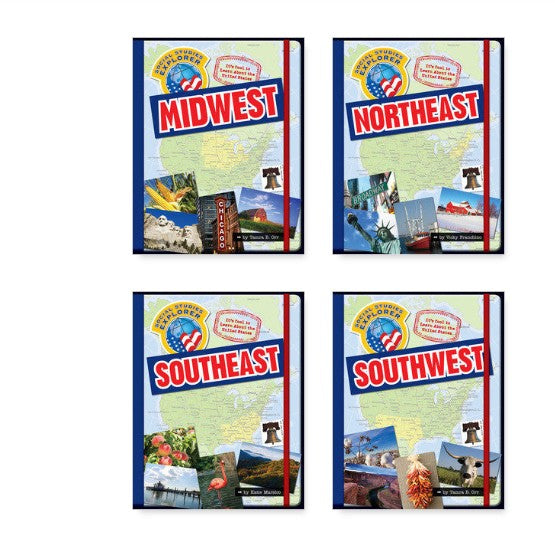 It's Cool to Learn About the United States Book Series Choose From 4 Regions New