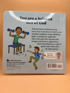 A Boy Is a Boy-18 Page Rhymes and Colorful Board Book New