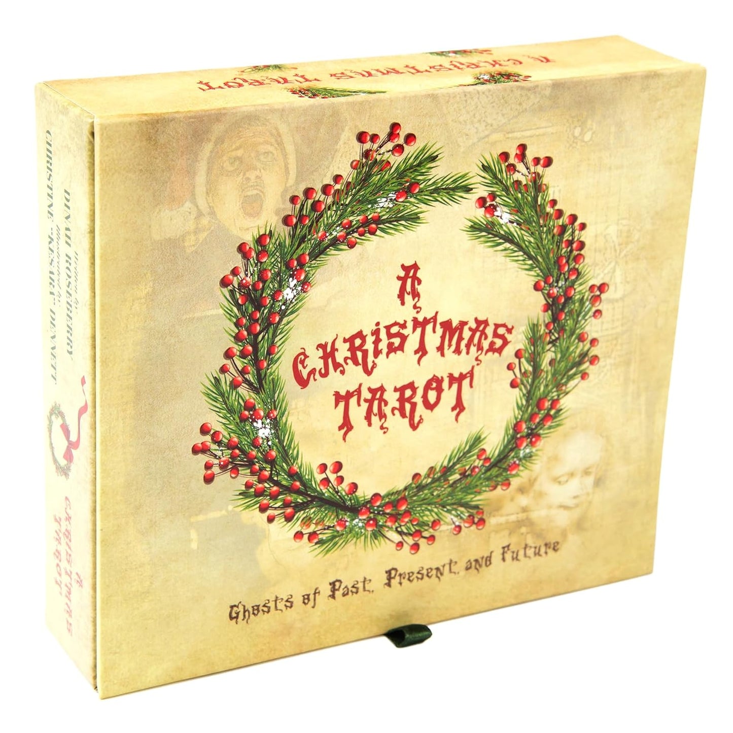 A Christmas Tarot: Ghosts of Past, Present, and Future 22 Cards and Guide Book