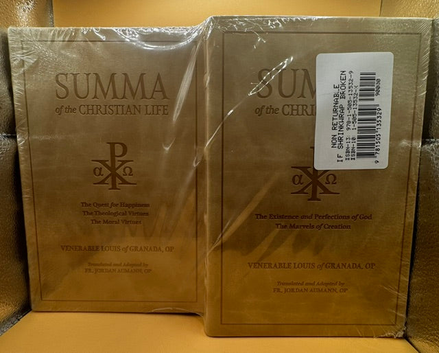 Summa of the Christian Life Deluxe Leatherette Hardcover 3 Book Set Sealed New