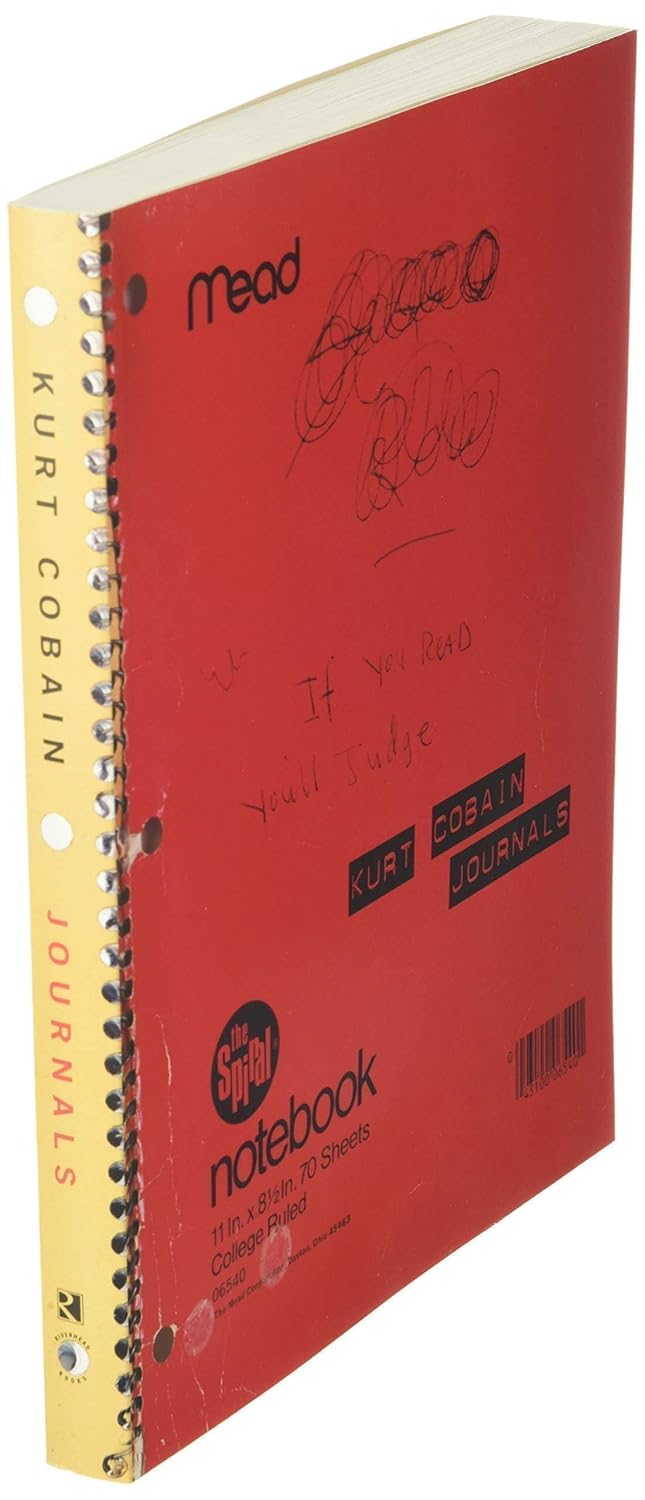 Kurt Cobain- Journals: The lyrics Notebook and Personal Journals of Kurt Cobain