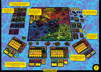 Dungeon Degenerates: Hand of Doom Board Game New Sealed