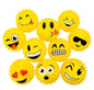 Knobby Emoticon Stress Balls (Set of 10) Non-Inflated New