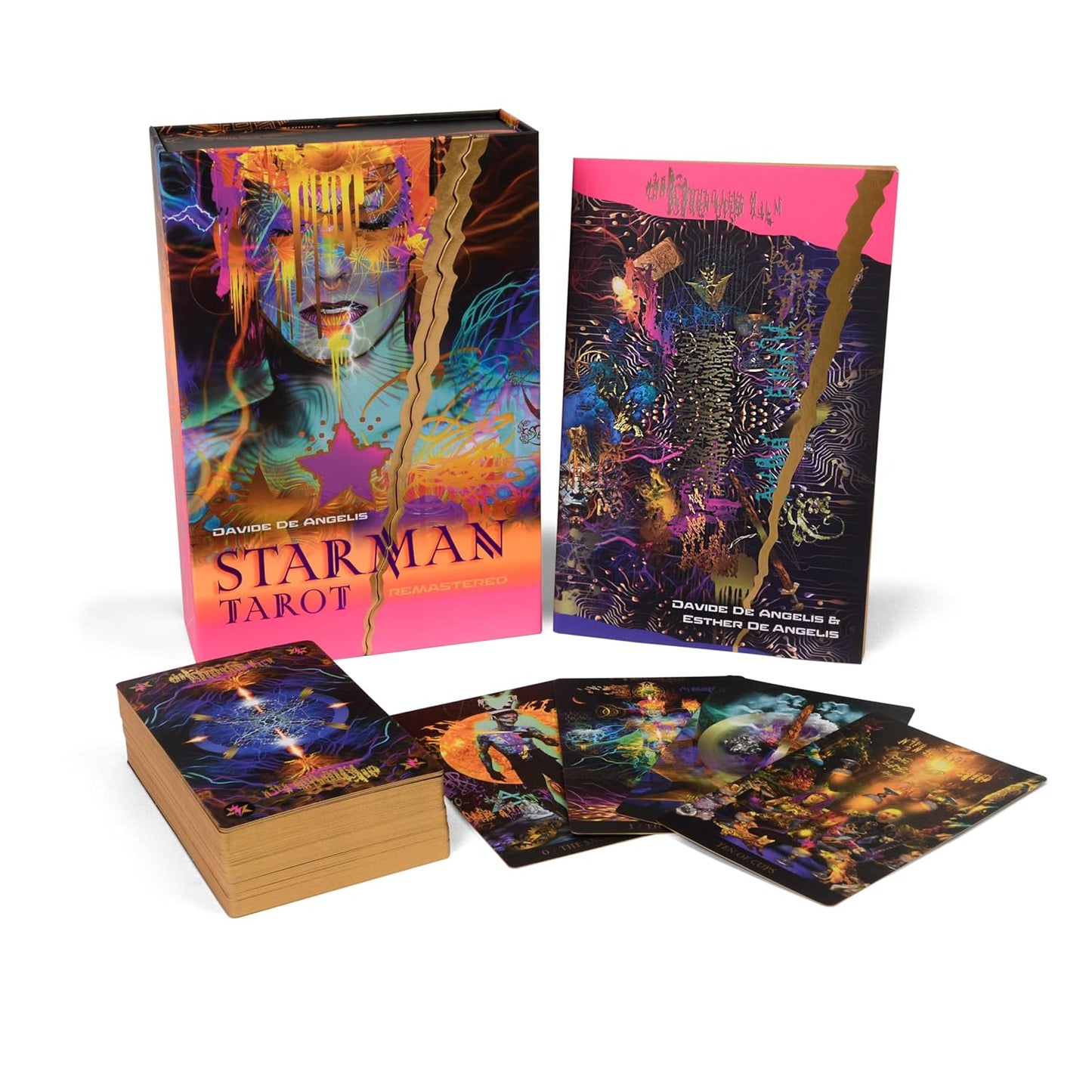 Starman Tarot Remastered Tarot Box Set with 78 Cards and Guide Book New