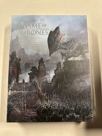 The Art of Game of Thrones Large Deluxe Format Hardcover- New