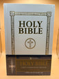 Douay-Rheims First Communion Gift Bible White Gold-Embossed New