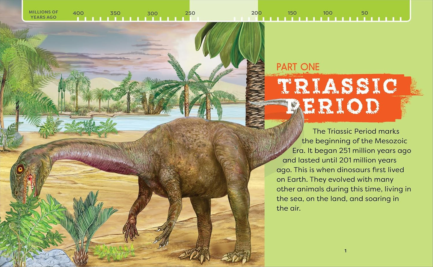 Dinosaur Encyclopedia for Kids: The Big Book of Prehistoric Creatures Hardback